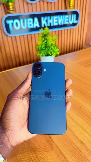 Nouveau Apple iPhone 16 Plus 256 GB Noir