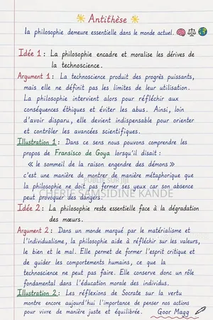 Documents De Terminale Dissertation