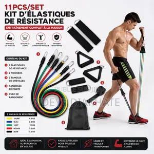 Kit De Musculation Avec Bandes De Résistance