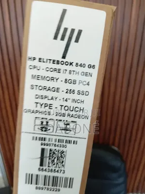 Nouveau HP EliteBook 840 G6 16GB Intel Core i7 SSD 512GB