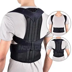 Correcteur De Posture Orthopédique Réglable Pour Dos Et Épaules