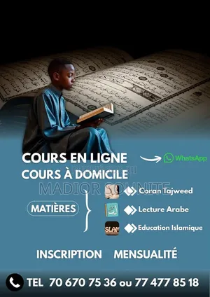 Cours en Ligne Coran Et Arabe