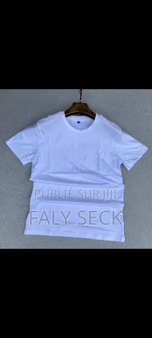 Tee Shirt Unisexe Blanc