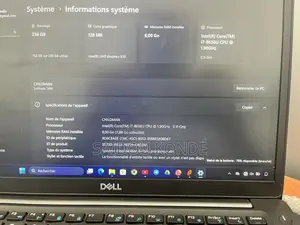 Ordinateur portable Dell Latitude 7490 8GB Intel Core i5 SSD 256GB