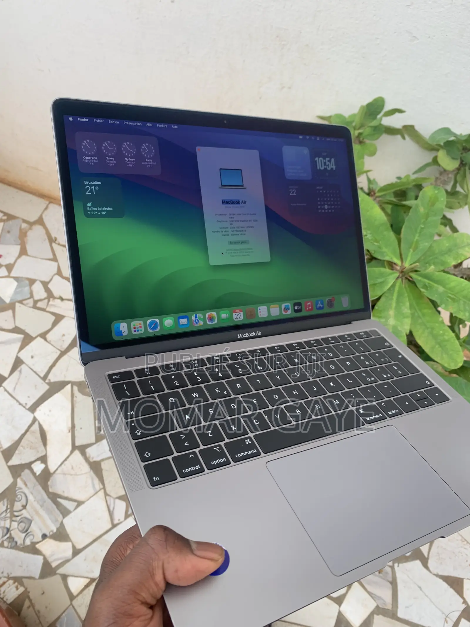 Ordinateur portable Apple MacBook Air 2018 8GB Intel Core i5 SSD 256GB