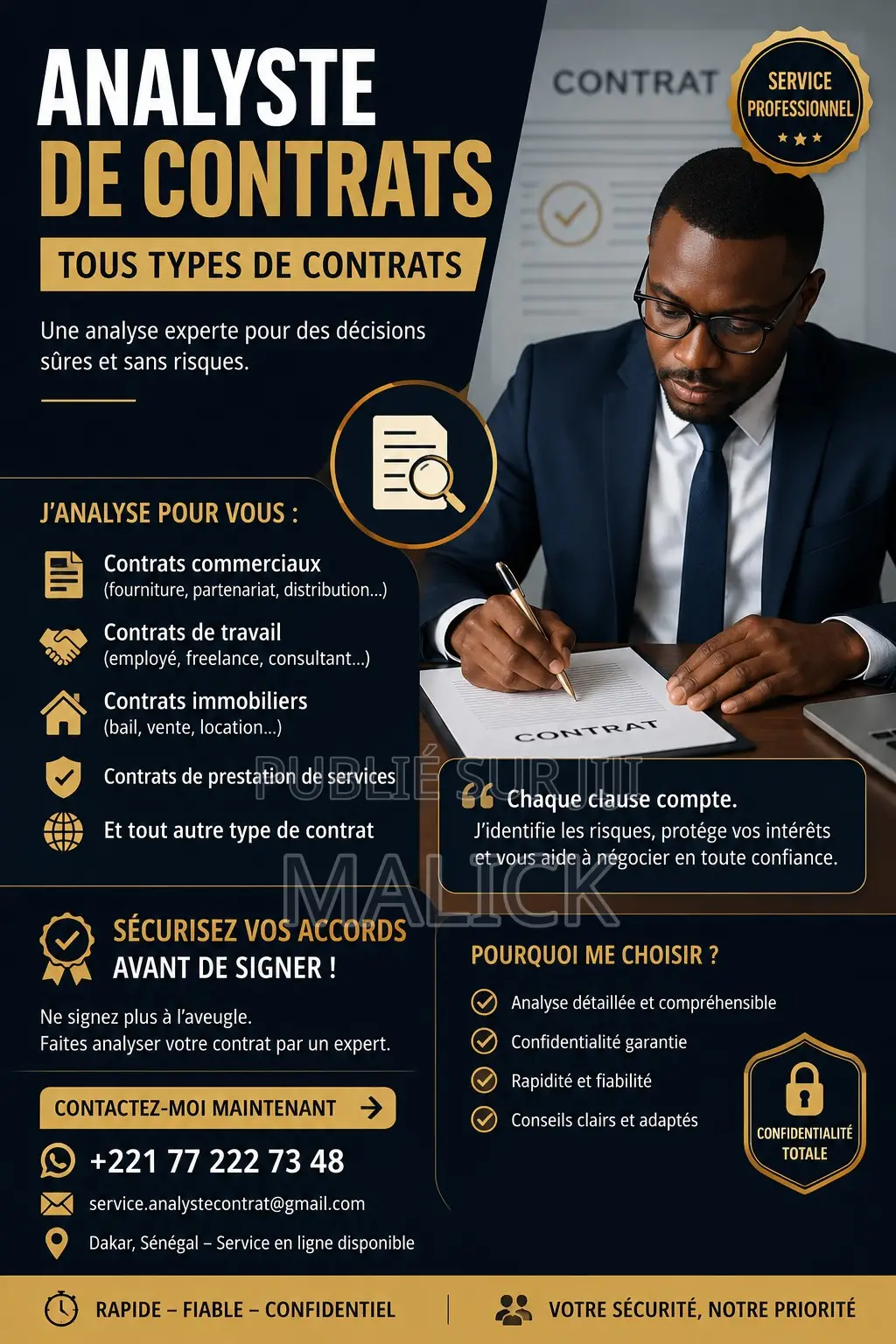 Un Contrat À Signer ? Faites-Le Vérifier Avant !