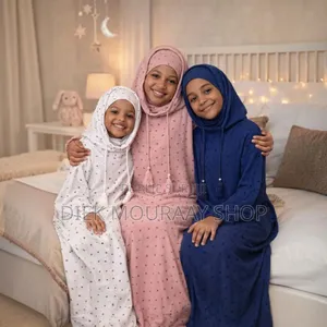 Robe Double Capuche Pour Fille De 4 À 12 Ans
