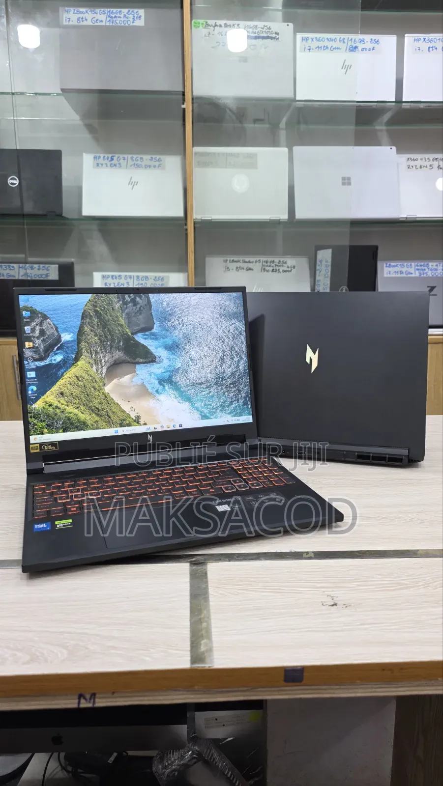 Ordinateur portable Acer Nitro 5 32GB Intel Core 7 SSD 512GB