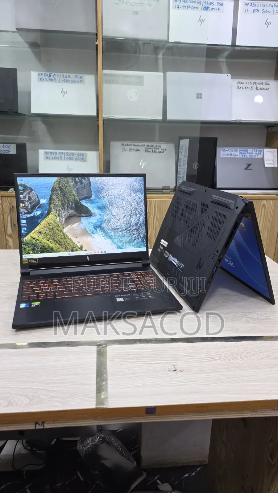 Ordinateur portable Acer Nitro 5 32GB Intel Core 7 SSD 512GB