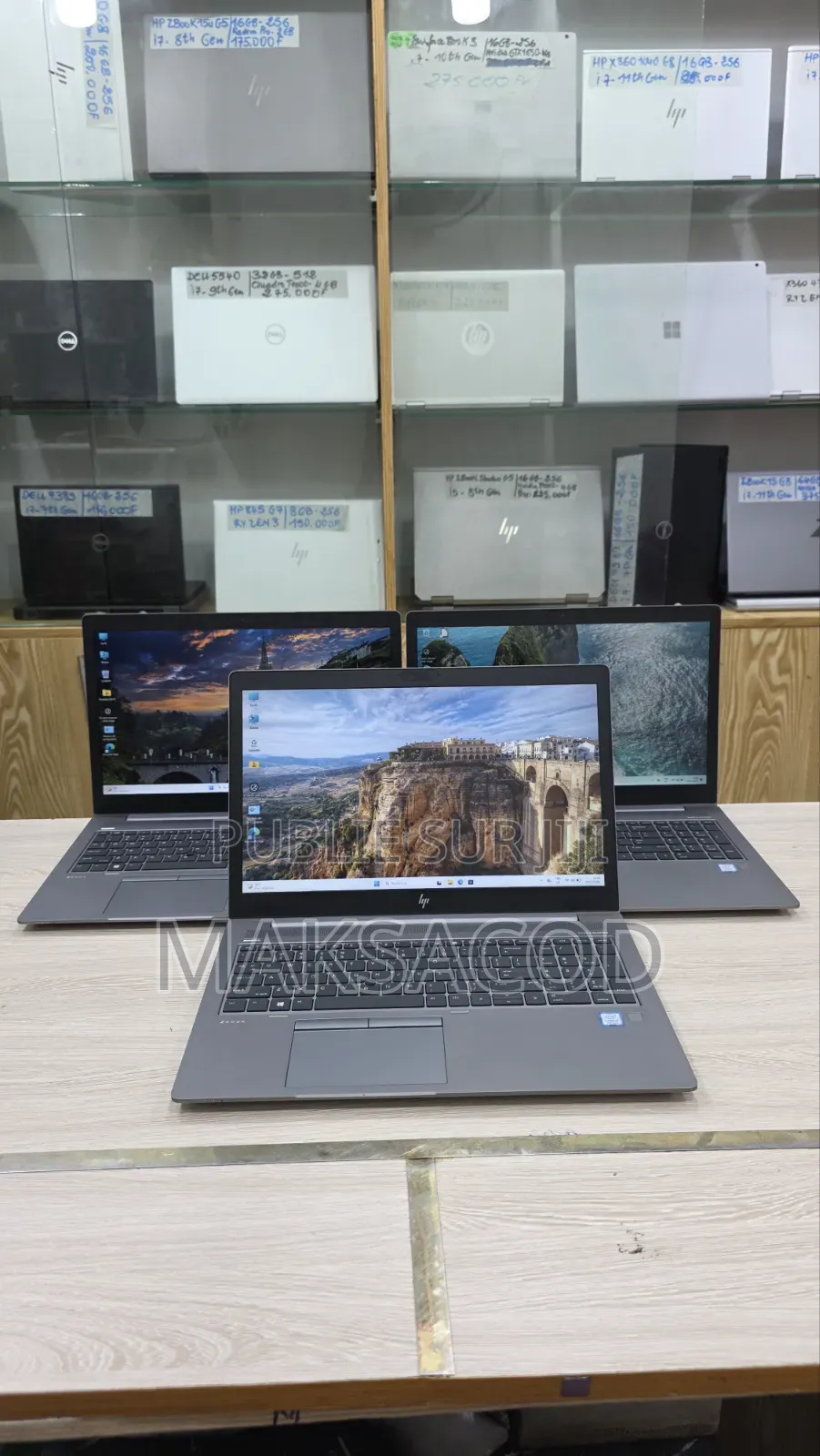 Ordinateur portable HP ZBook 15u G5 16GB Intel Core i7 SSD 256GB