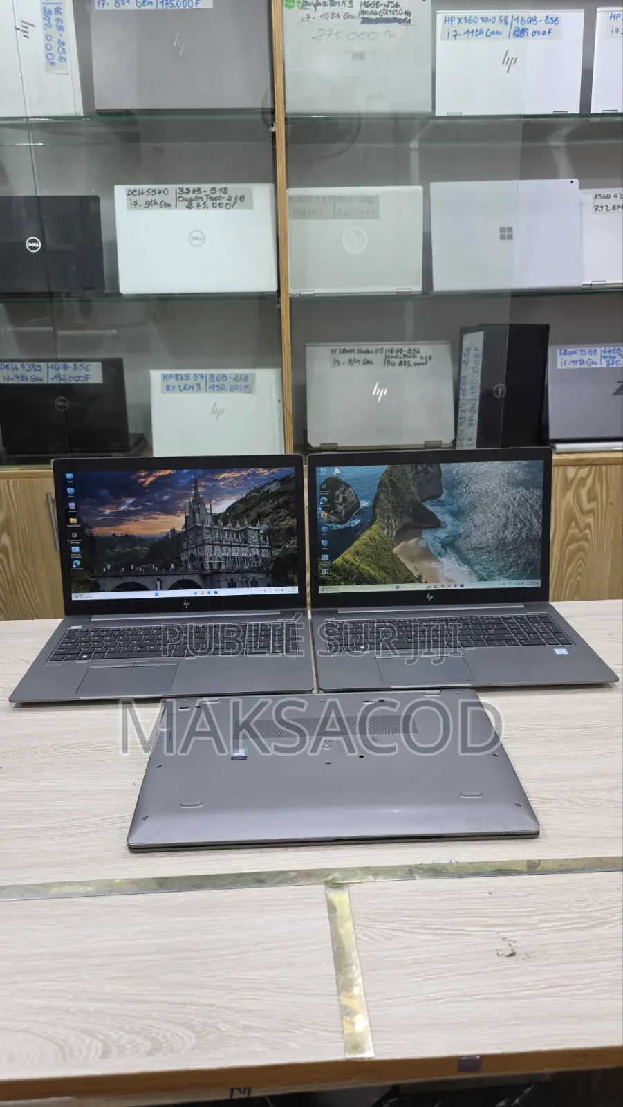 Ordinateur portable HP ZBook 15u G5 16GB Intel Core i7 SSD 256GB