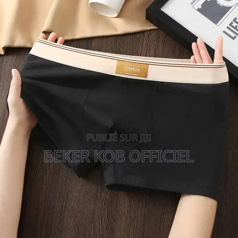 Boxers Homme Qualité Supérieure 100% Coton, Lot De 2