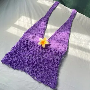Top d'Hibiscus Au Crochet