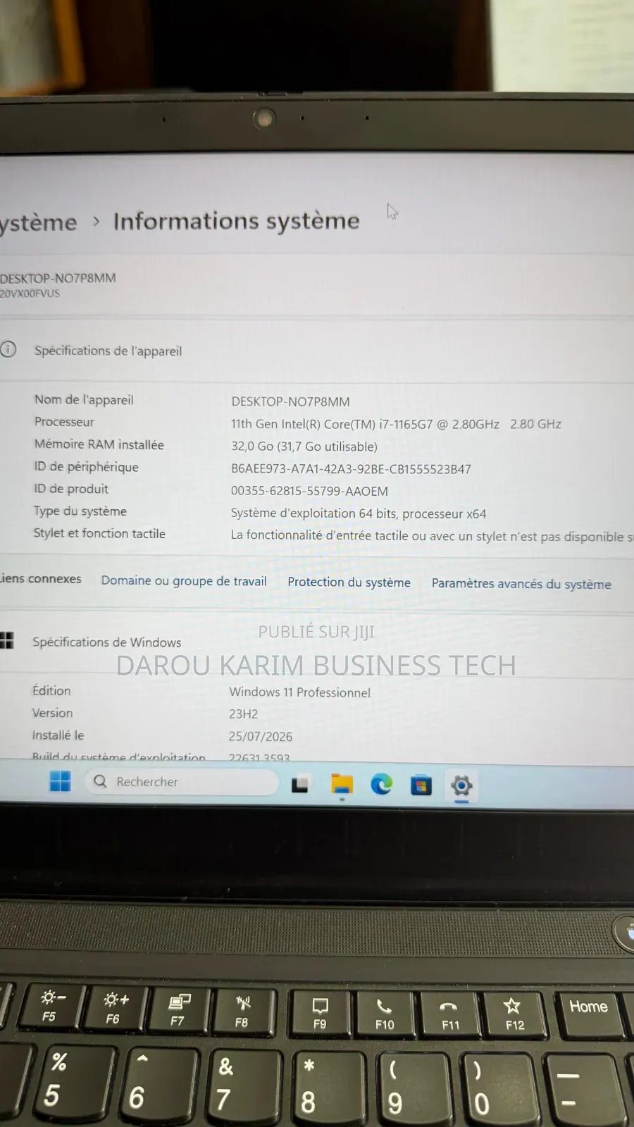 Nouveau Lenovo ThinkPad P14s 32GB Intel Core i7 SSD 512GB