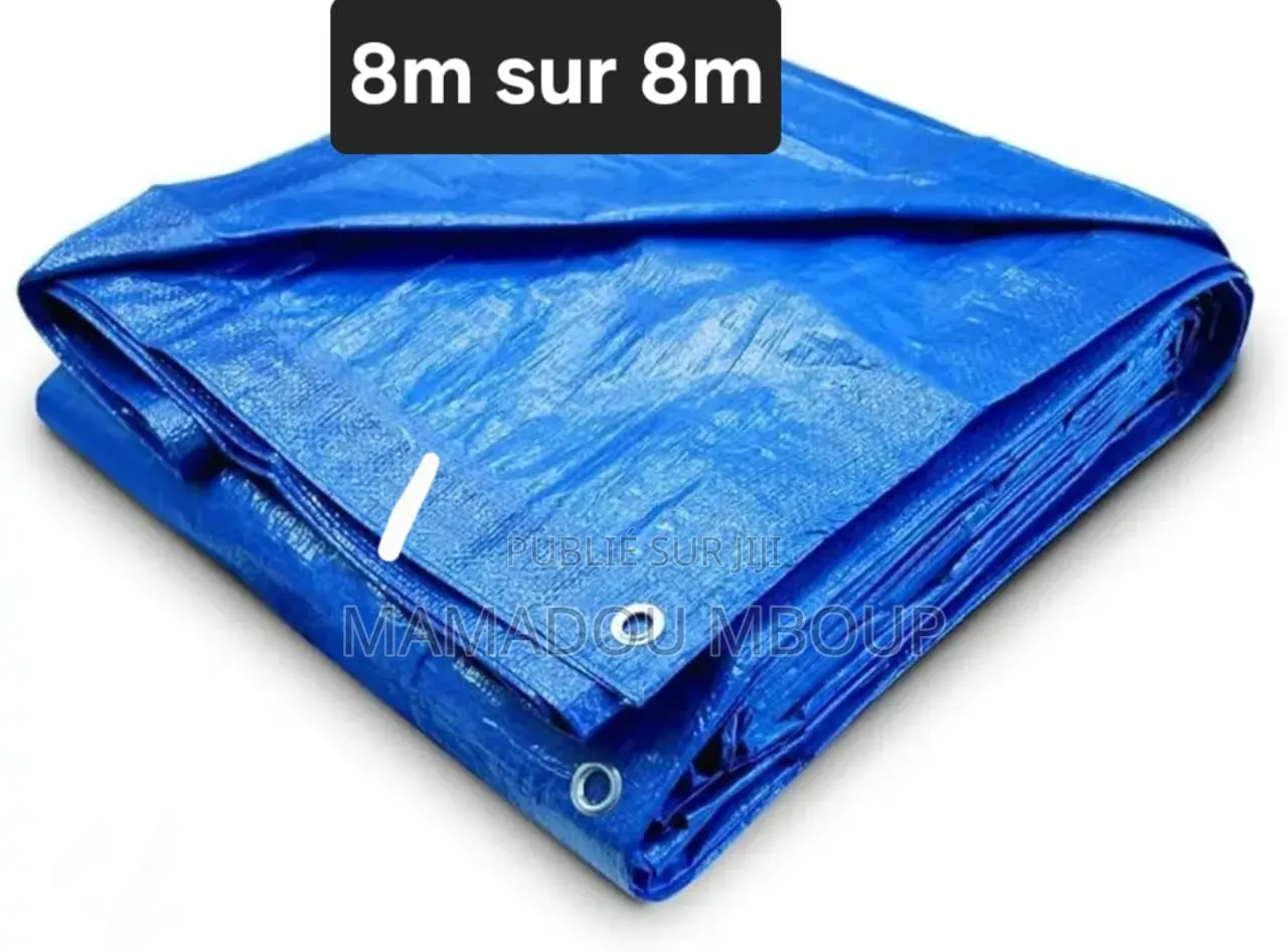 Bâche De Protection 8m Sur 8m