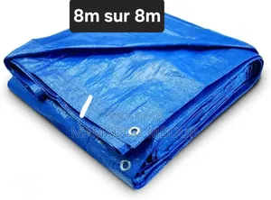 Bâche De Protection 8m Sur 8m
