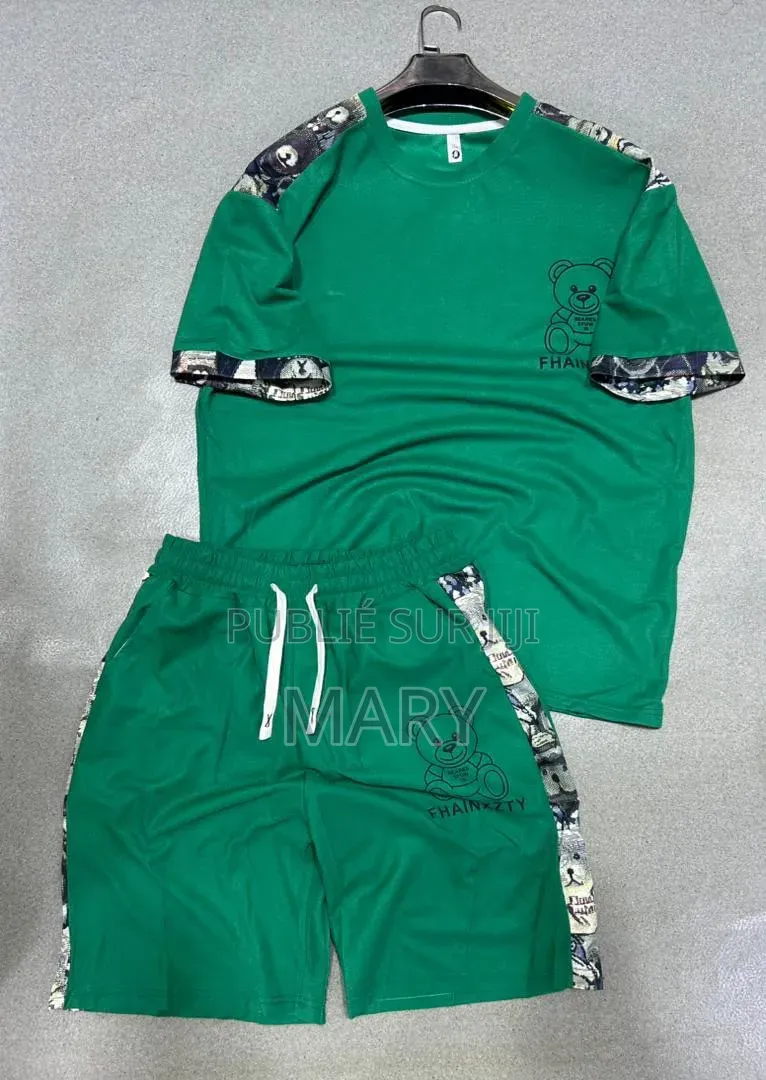 Robe Et Essemble Short Fille Et Garcon