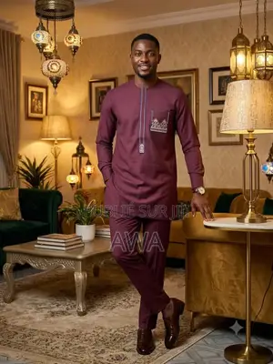 Ensemble Chemise Pour Homme Qualité Coton