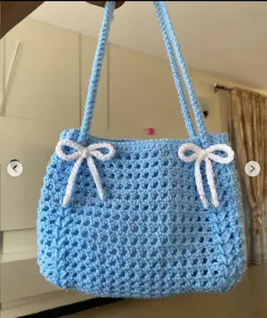 Mini Sac À Main en Laine
