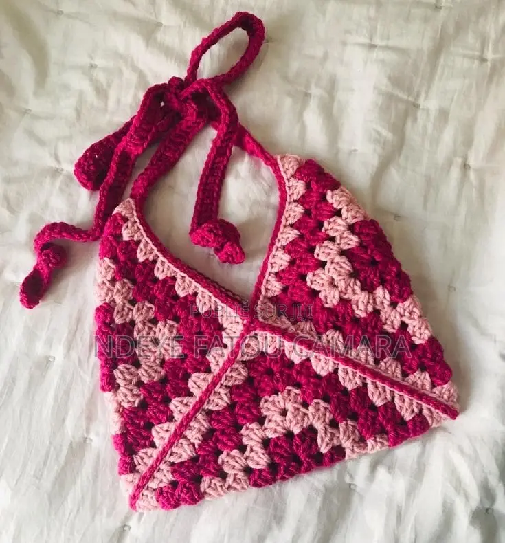 Mini Sac À Main en Laine