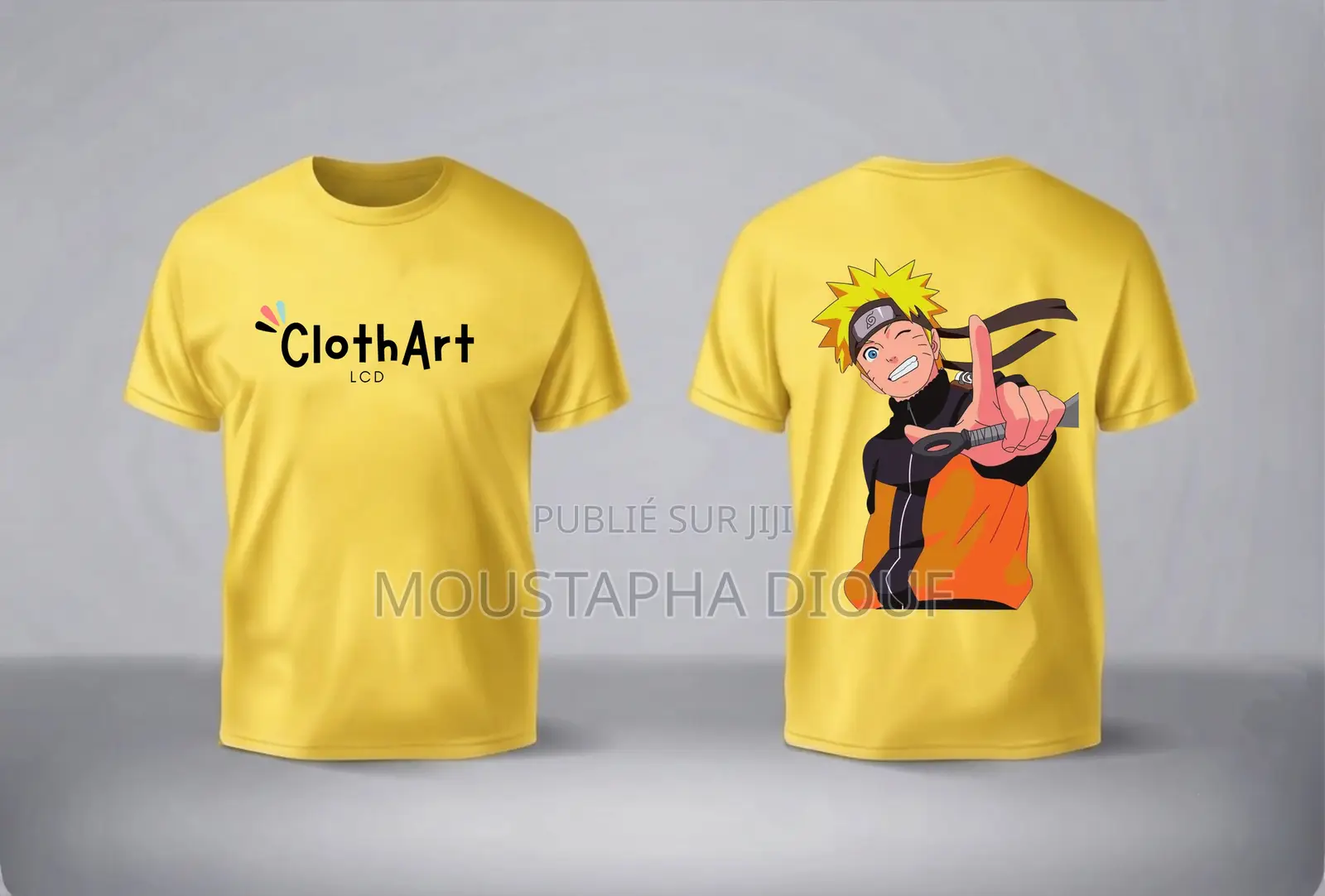 T-Shirt Personnalisé Naruto