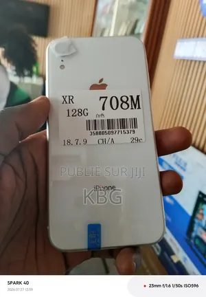 Nouveau Apple iPhone XR 128 GB Blanc
