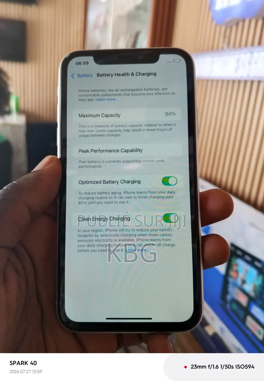 Nouveau Apple iPhone XR 128 GB Blanc
