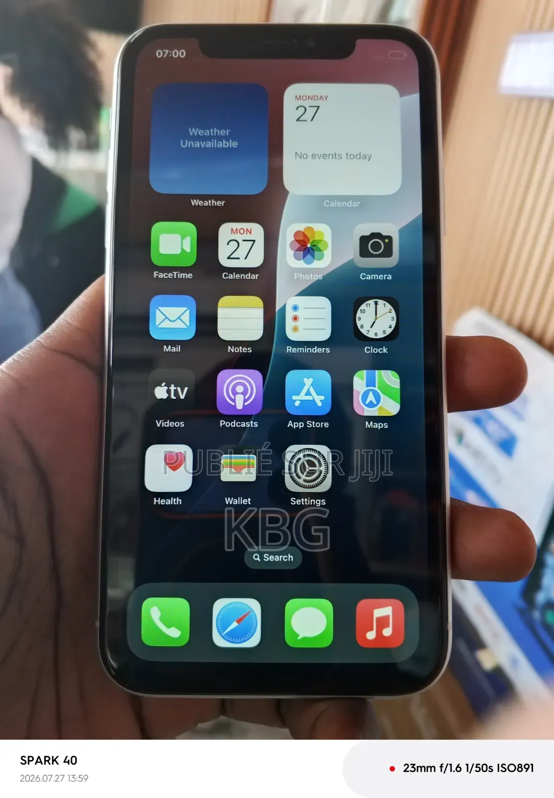 Nouveau Apple iPhone XR 128 GB Blanc