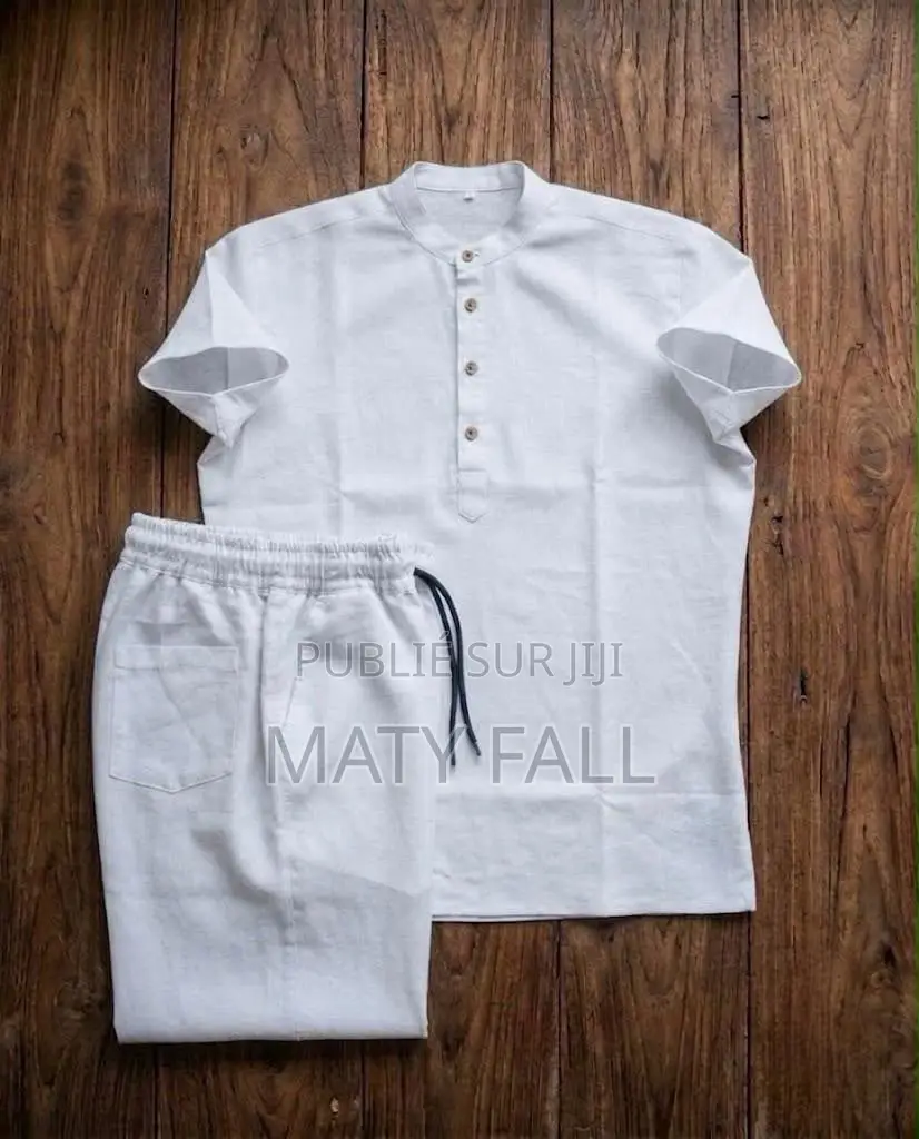 Ensemble Lins Pour Homme 100% Coton