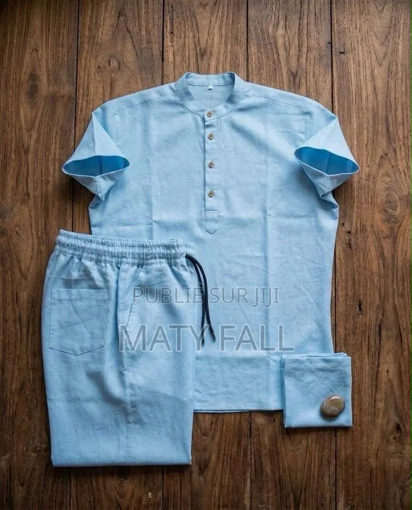 Ensemble Lins Pour Homme 100% Coton