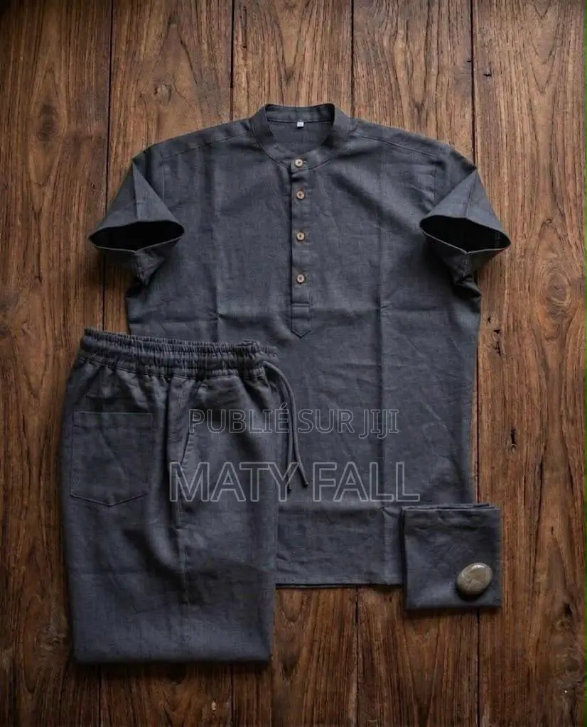 Ensemble Lins Pour Homme 100% Coton