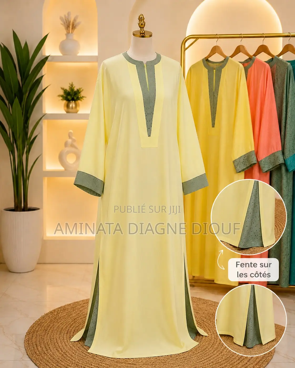 Robe Jallabé 2 Pièces