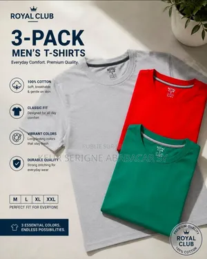 Pack De 3 Tee-Shirt