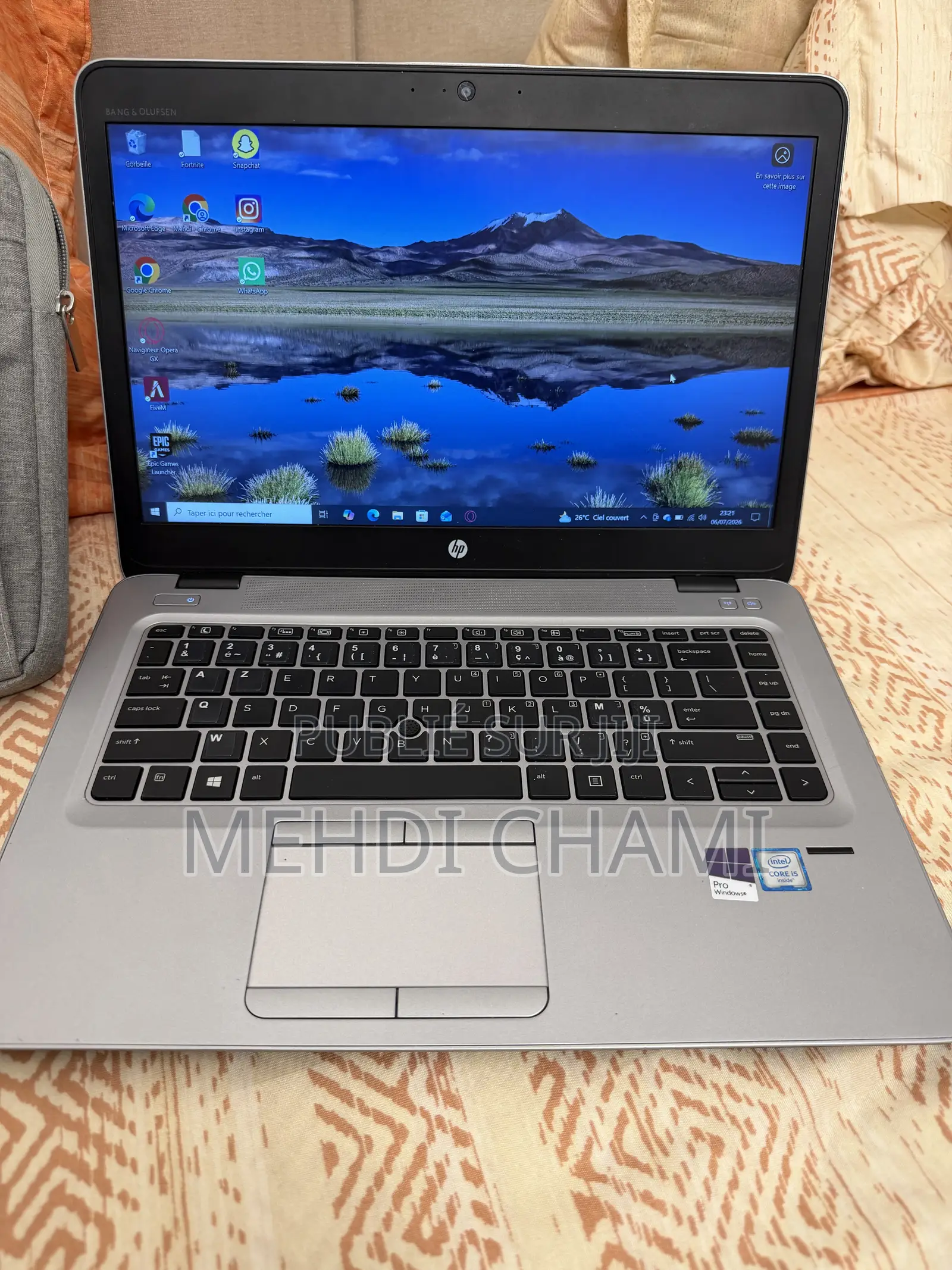 Ordinateur portable HP EliteBook 840 G3 8GB Intel Core i5 SSD 256GB