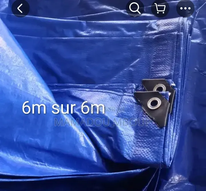 Bâche De Protection 6m Sur 6m