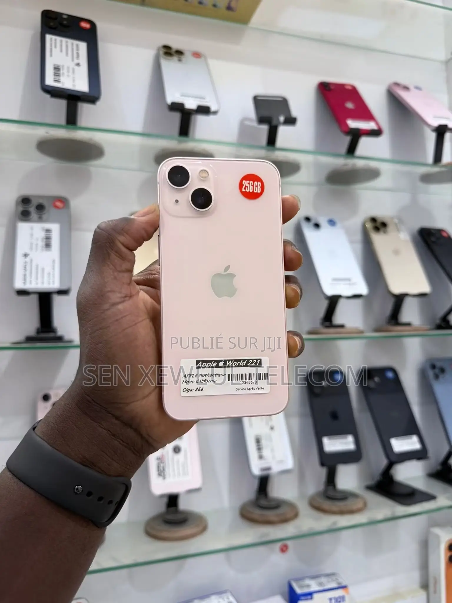 Nouveau Apple iPhone 13 256 GB Rose