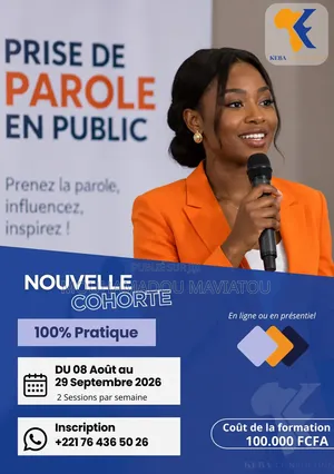 Formation Prise De Parole en Public - Cohorte Août/Sept 2026