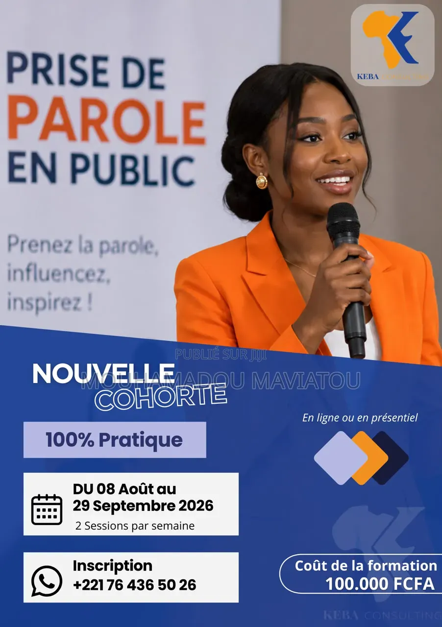 Formation Prise De Parole en Public - Cohorte Août/Sept 2026