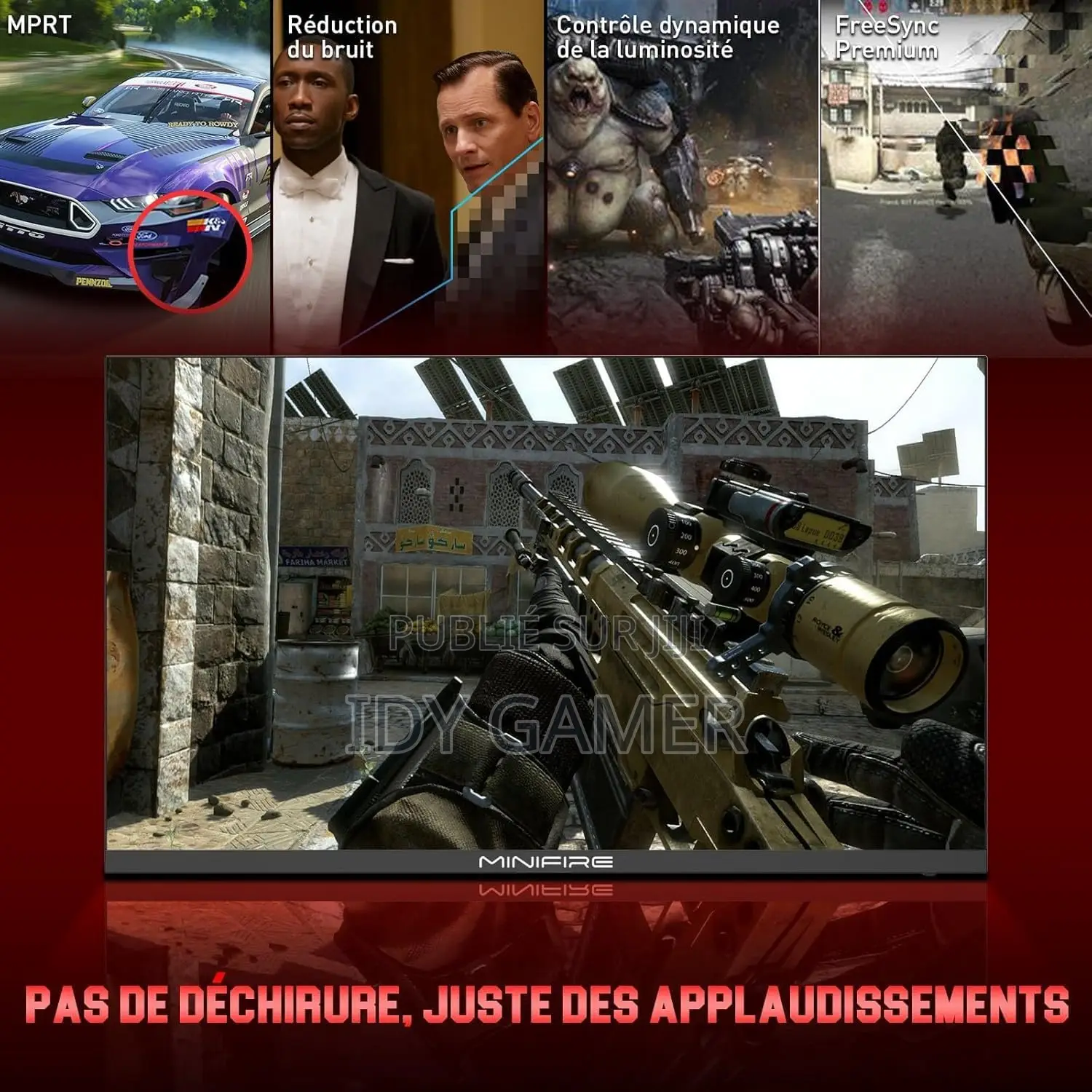 Ecran 25pouces Ips 200hz