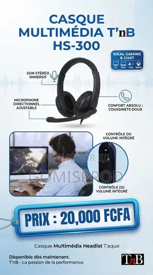 Casque Multimédia Filaire HS-300