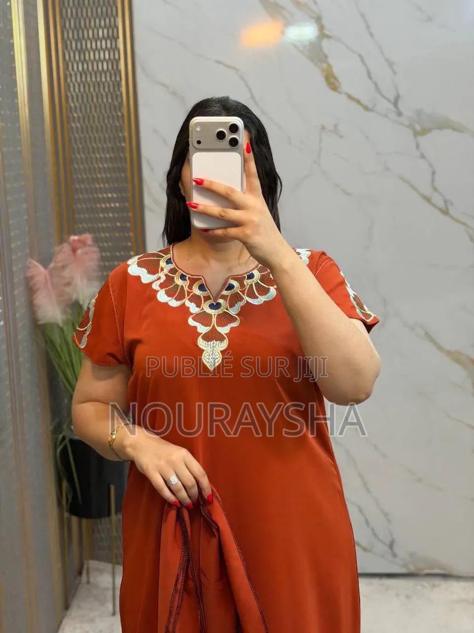 Robe Marocaine Très Élégantes en Coton Première Qualité