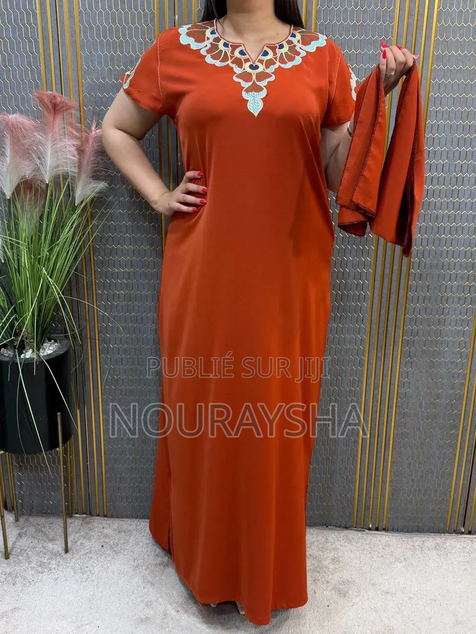 Robe Marocaine Très Élégantes en Coton Première Qualité