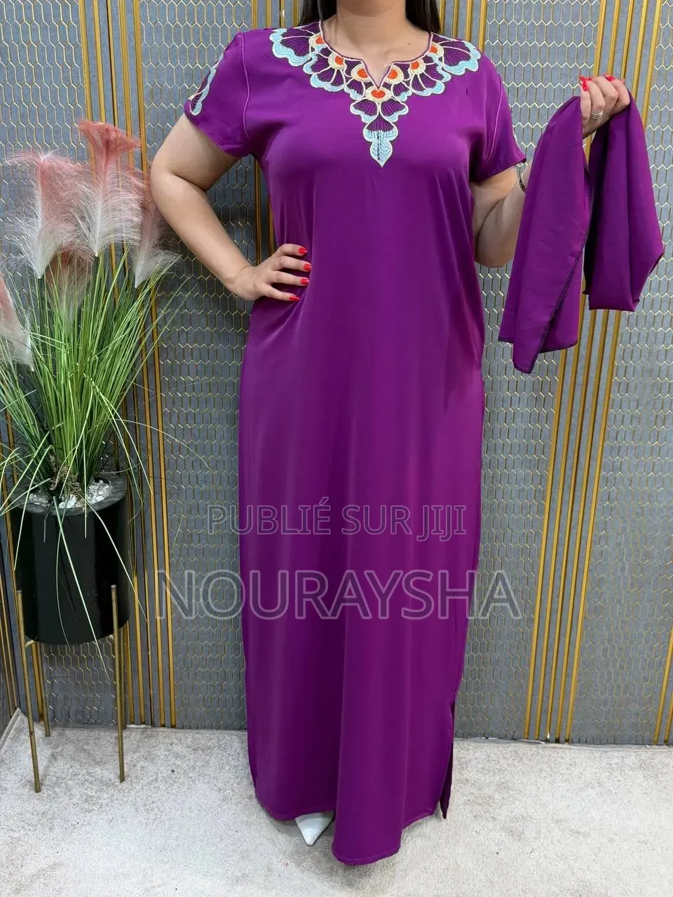 Robe Marocaine Très Élégantes en Coton Première Qualité