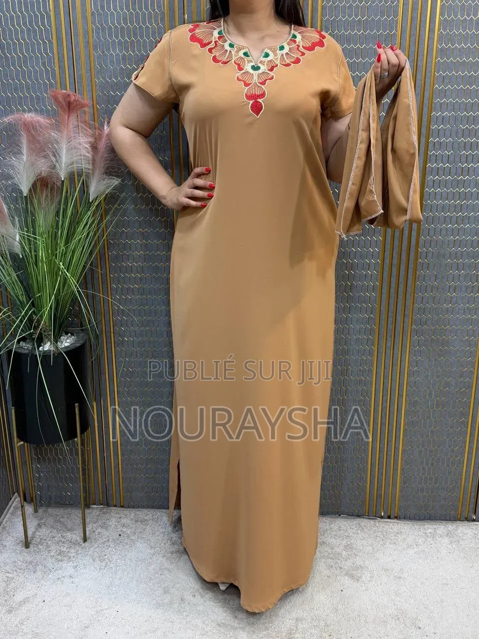 Robe Marocaine Très Élégantes en Coton Première Qualité