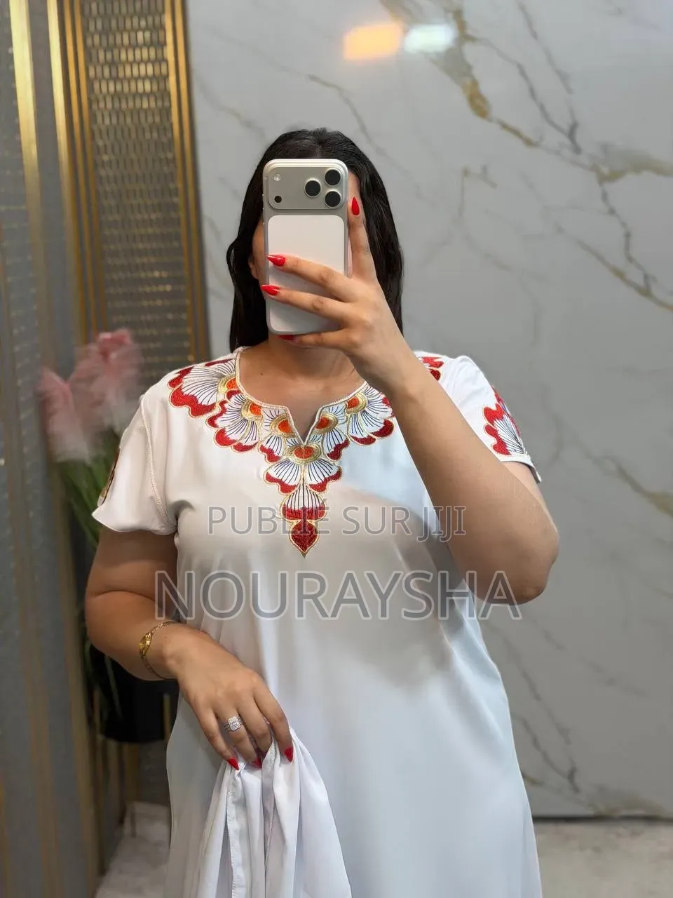 Robe Marocaine Très Élégantes en Coton Première Qualité