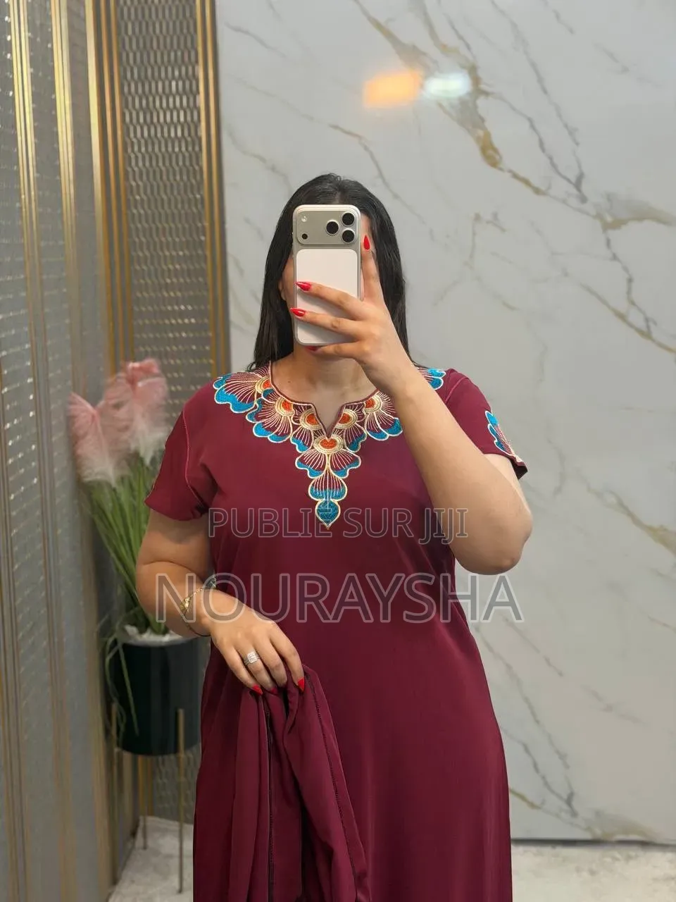 Robe Marocaine Très Élégantes en Coton Première Qualité