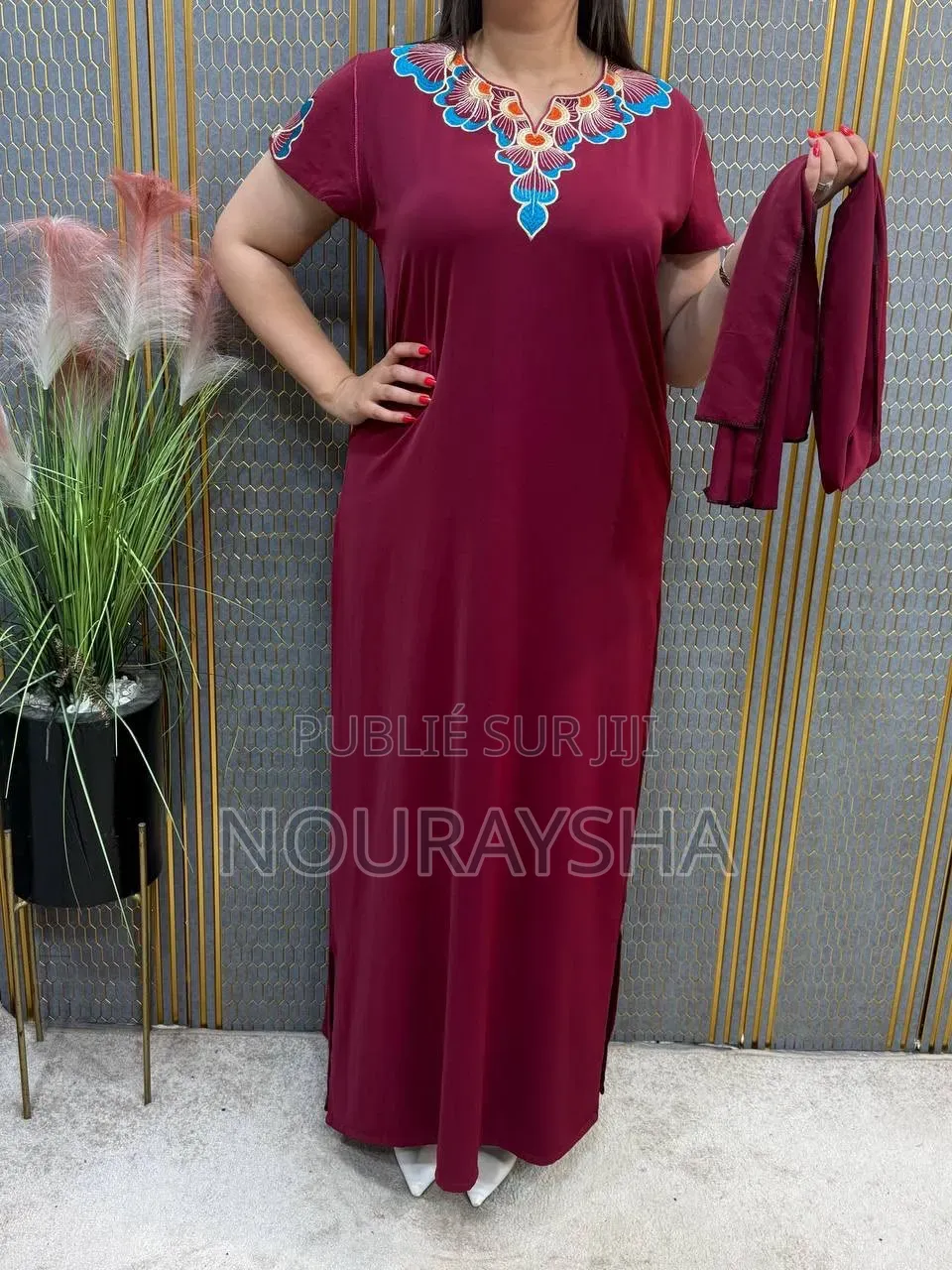 Robe Marocaine Très Élégantes en Coton Première Qualité