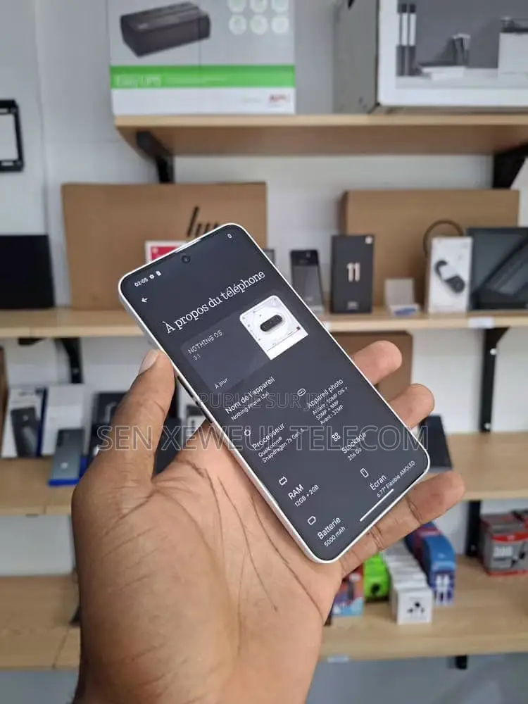 Nouveau Nothing Phone 3a 256 GB Blanc