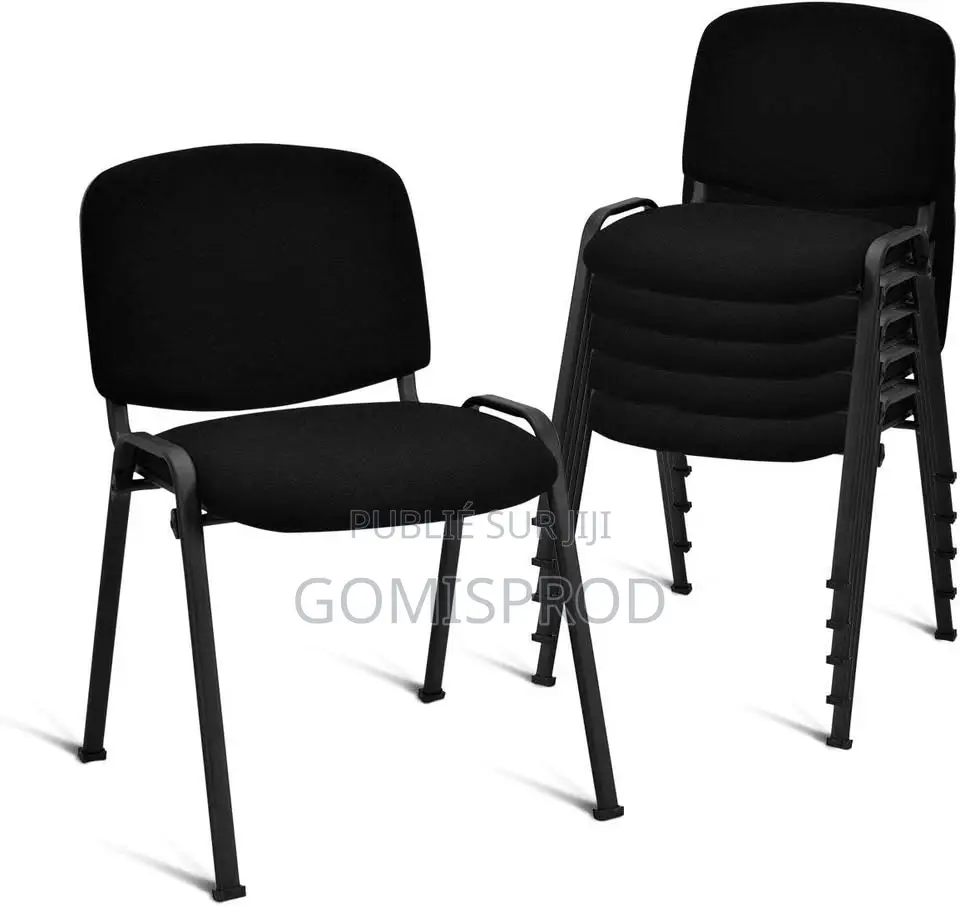 Chaises De Salle D'attente, Empilables Avec Cadre en Métal.