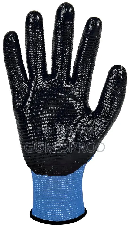 Paire De Gants De Travail De Protection Pour Homme en Nitrile